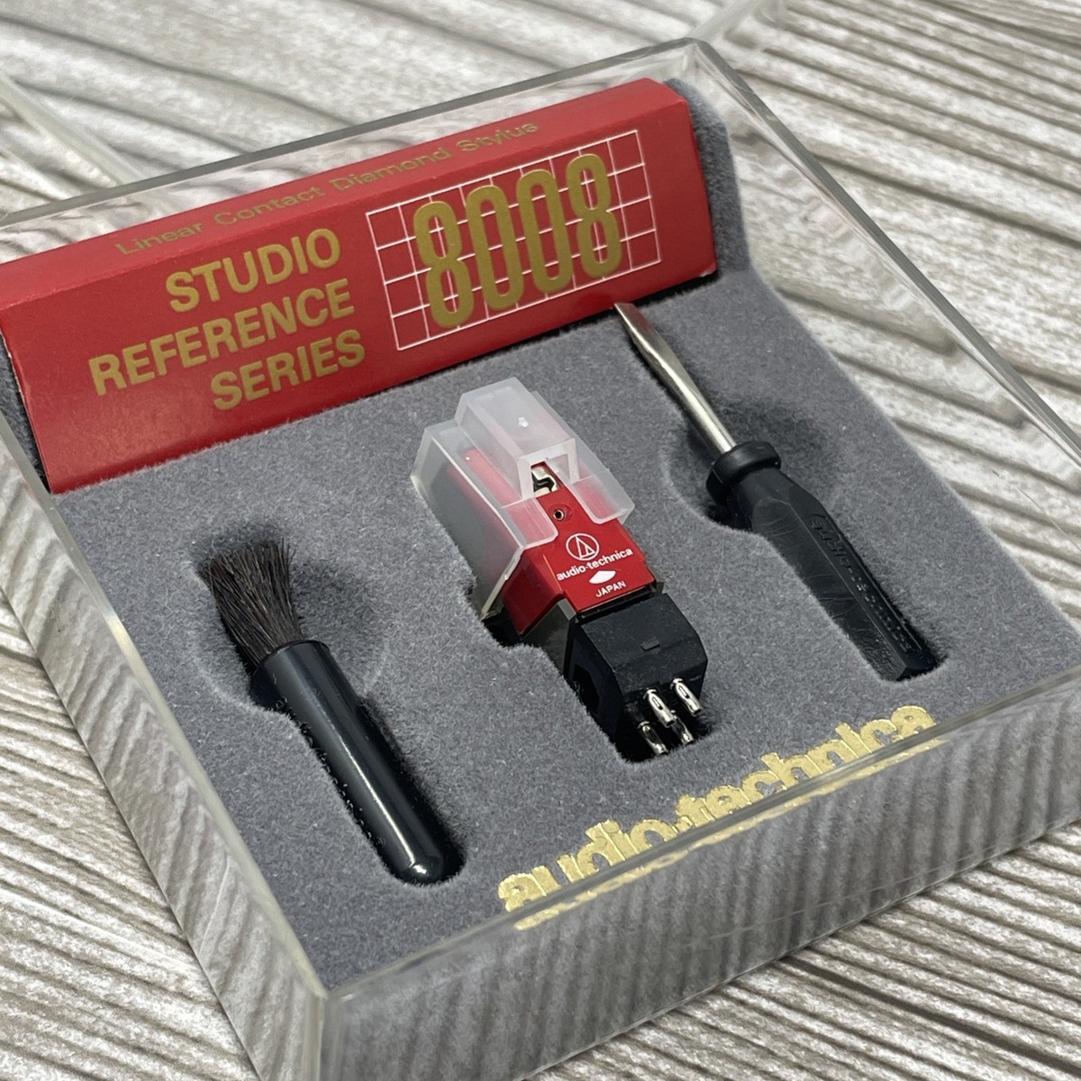 Audio Technica 8008 Phono Cartridge w/Linear Contact Diamond