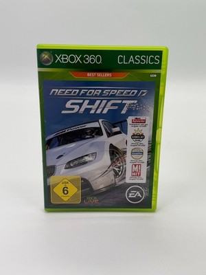 Need For Speed Shift Microsoft XBox 360 Sehr guter Zustand CIB OVP