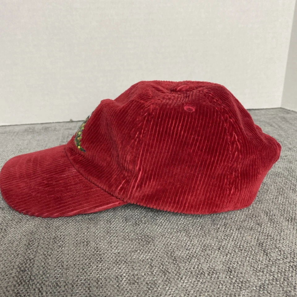 Polo Ralph Lauren Toddler Hat 2T-4T Red Corduroy Polo Bear Christmas Holiday Cap - Image 3 of 4