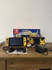 Nintendo Switch HAC-001 Konsole Let's Go! Pikachu Edition Pokemon + Pokeball
