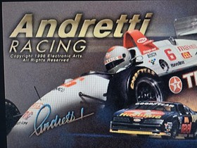 Andretti Racing (Sega Saturn, 1996) COMPLETE!!  Includes original Foam Insert!!