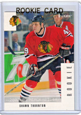 Shawn Thornton 2002-03 ITG BAP Memorabilia Rookie Card #291. rookie card picture