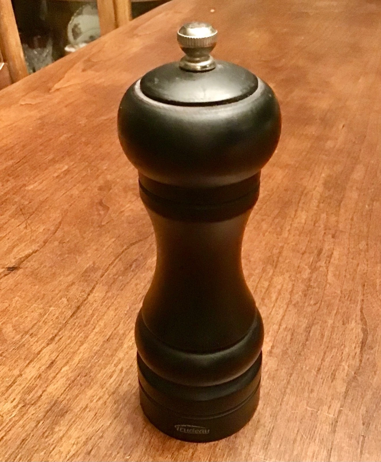 Trudeau Graphite 6" Salt & Pepper Mill Set