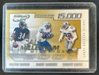 2001 Leaf Quantum Emmitt Smith Barry Sanders Walter Payton Milestones #737/1000