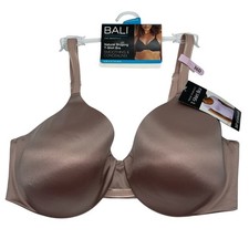 Bali Underwire Bra Mink One Smooth U Smoothing Concealing Full Coverage DF3W11