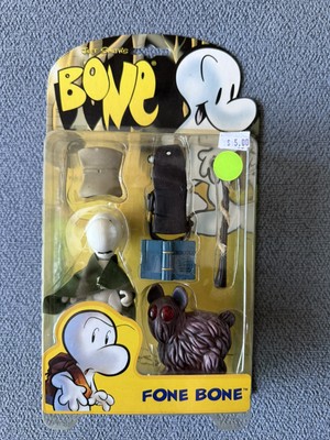 ReSaurus Bone by Jeff Smith Action Figure - Fone Bone MOC New