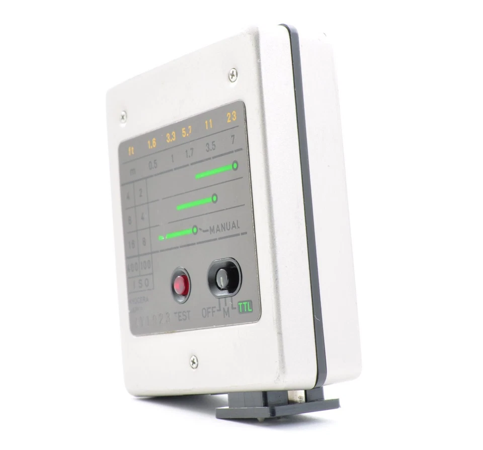 Contax TLA 140 Shoe Mount Flash For G1 G2 [Near Mint] Tested From Japan #4Y1 - Image 4 of 4