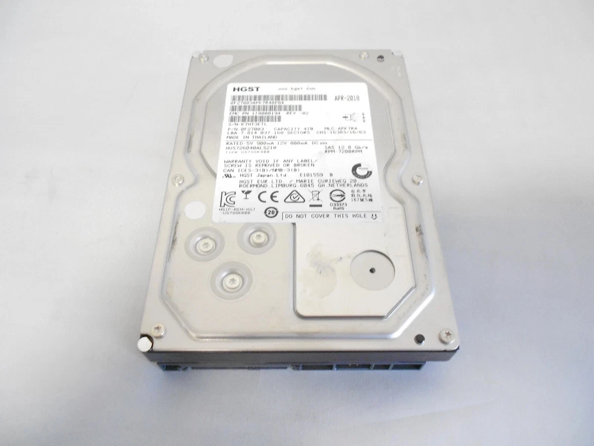 HGST 4TB Computer Internal Hard Disk Drives for sale | eBay