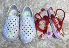 Girl’s Cat & Jack Sandal Lot 2pr Size 10 NWT