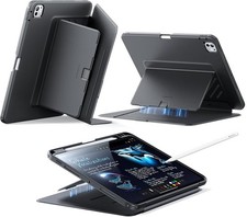 ESR for iPad Pro 11 Inch Case (M5/M4) 2025/2024, Vertical Stand Cover, Black