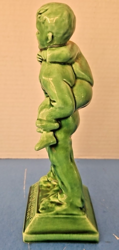 Vintage Boys Town Porcelain Statue "He Ain't Heavy Father He's My Brother" 7.75" - Picture 4 of 5