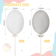 5 Pcs Cloud Hot Air Balloon Nursery Decor Mini Boucle Clouds Linen Balloon Wall