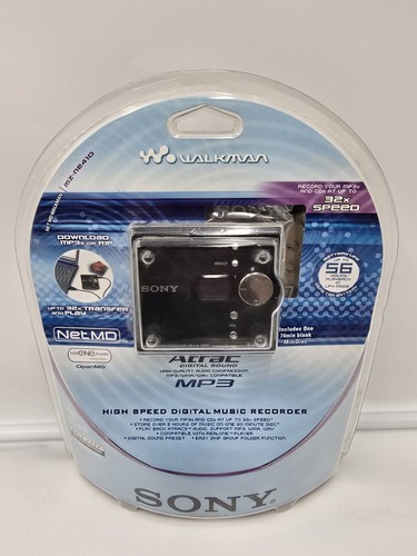 NEW 2003 Sony MZ-NE410 Net MD Walkman Recorder Iconic Retro Tech Nostalgia VTG - Bild 10 von 16