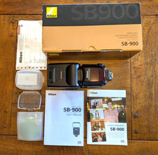 Nikon SB-900 Speedlight Flash – Mint Condition – Tested Once – 100% Complete!