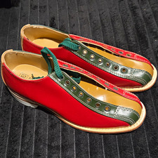 Brunswick Męskie buty do kręgielni Czerwone/Zielone US Rozmiar 6 Medium (D, M)