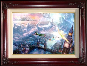 Thomas-Kinkade-Disney-Peter-Pan-Tinker-Bell-IP-P-Canvas