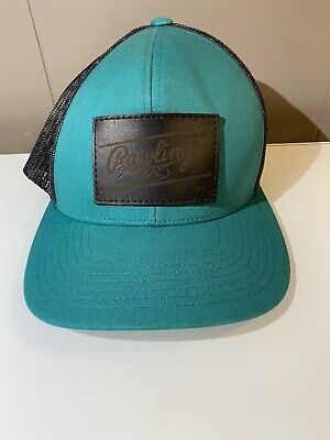 Rawlings Leather Patch Mesh Snapback Hat