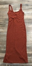 Urban Outfitters Size Small Petite SP Rust Strap Maxi Dress
