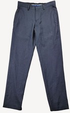 Haggar Mens Black Smart Wash Repreve Slim Fit Suit Pants 30X30 NWOT