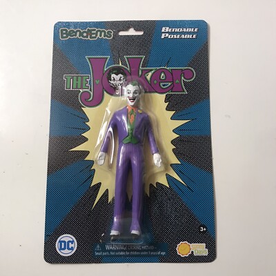 The Joker DC Bendable Poseable Figure Bend-Ems Sunny Days NJ Croce Ages 3 & Up