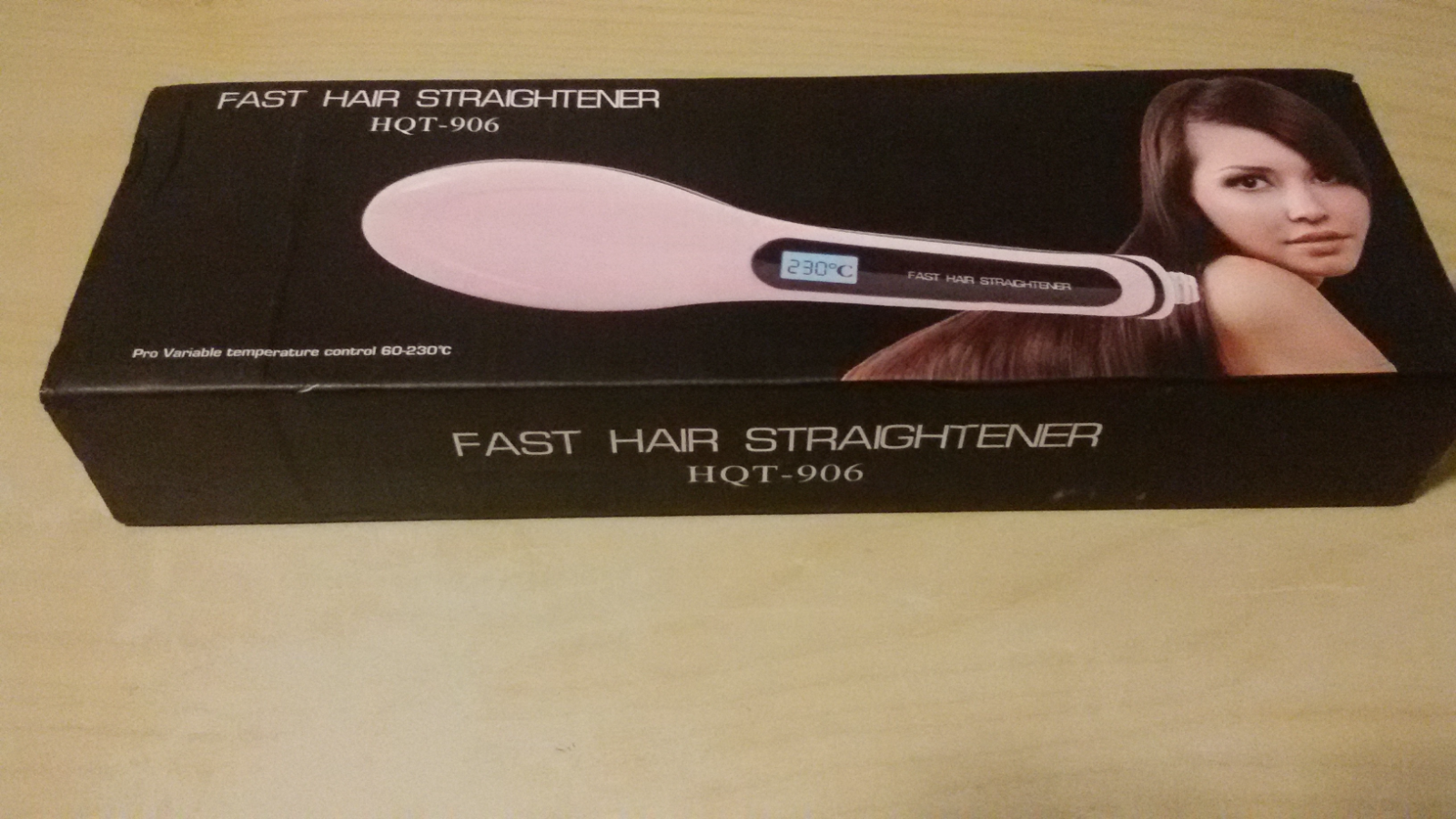 FAST HAIR STRAIGHTENER HQT-906 PIASTRA CAPELLI LISCIANTE BIANCA