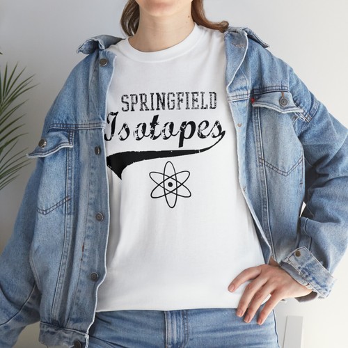 Springfield Isotopes | Unisex | Heavy Cotton | T-Shirt | Simpsons | Funny Shirt - Picture 23 of 74