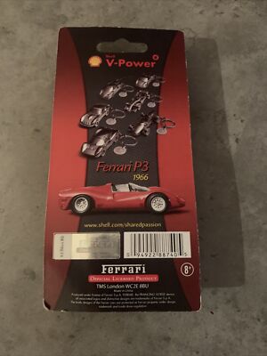 Official Ferrari P3 1966 Key Ring Shell V-Power | eBay UK