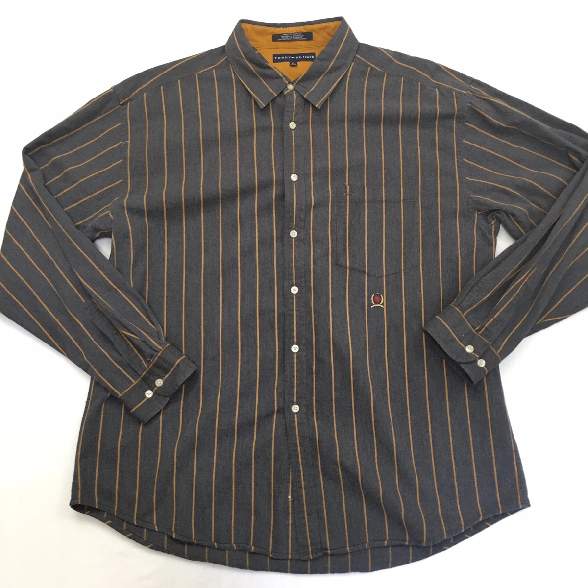 Tommy hilfiger long top sleeve dress shirt