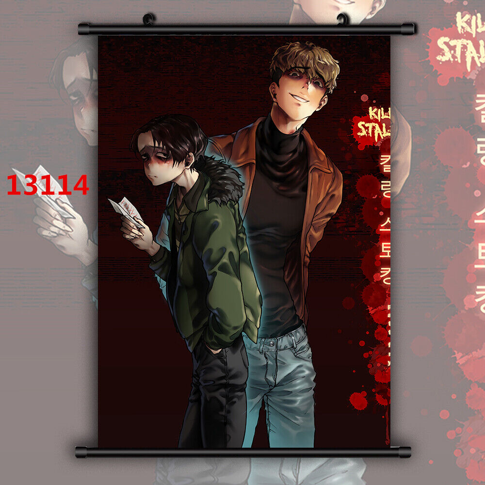 Killing Stalking Oh Sangwoo Yoon Bum Print Wall Art Poster Scroll