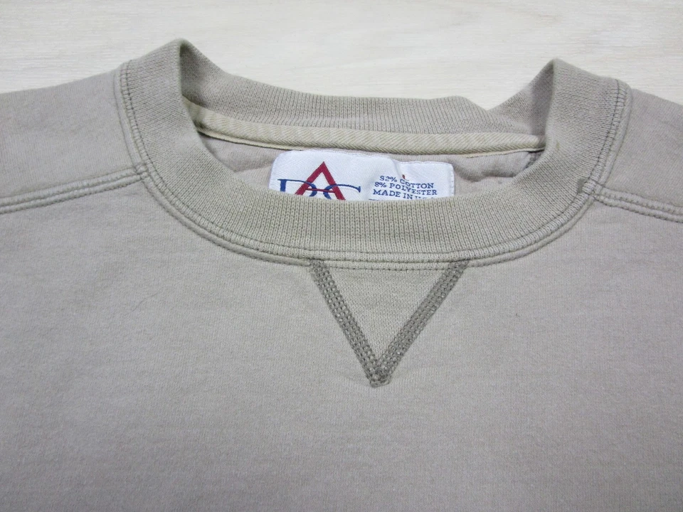 Vintage Russell Athletic 1980s (L) USA Blank Collab Sweatshirt Brown Single V - Image 3 of 4