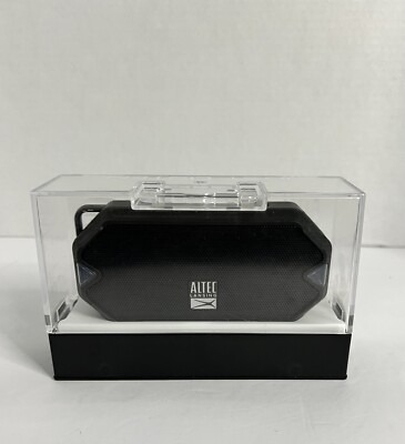 NEW ALTEC LANSING H20 IMW1000 Rugged Bluetooth Speaker Waterproof black