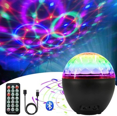 disco ball light bluetooth speaker