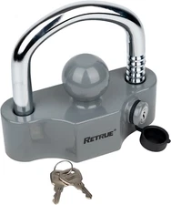 Candado Para Enganche De Remolque, Se Adapta A Trail De 1-7/8", 2" Y La Mayo...