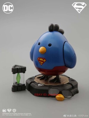 Fan Made WAZZUP FAMILY Q-MECH Superman Chick 13cm Metal Shell Toys