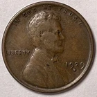 1929-D Lincoln Wheat Cent Very Fine VF Coin #8074