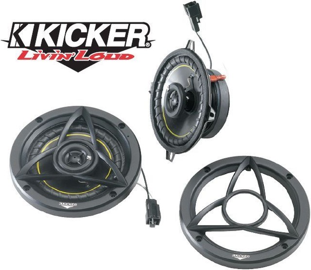 0306 Jeep Wrangler TJ Kicker OE Replacement Sound Bar Speaker Kit