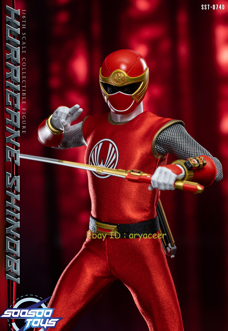 Presell Soosoo Toys SST074D Super Sentai Hurricane Shinobi 1