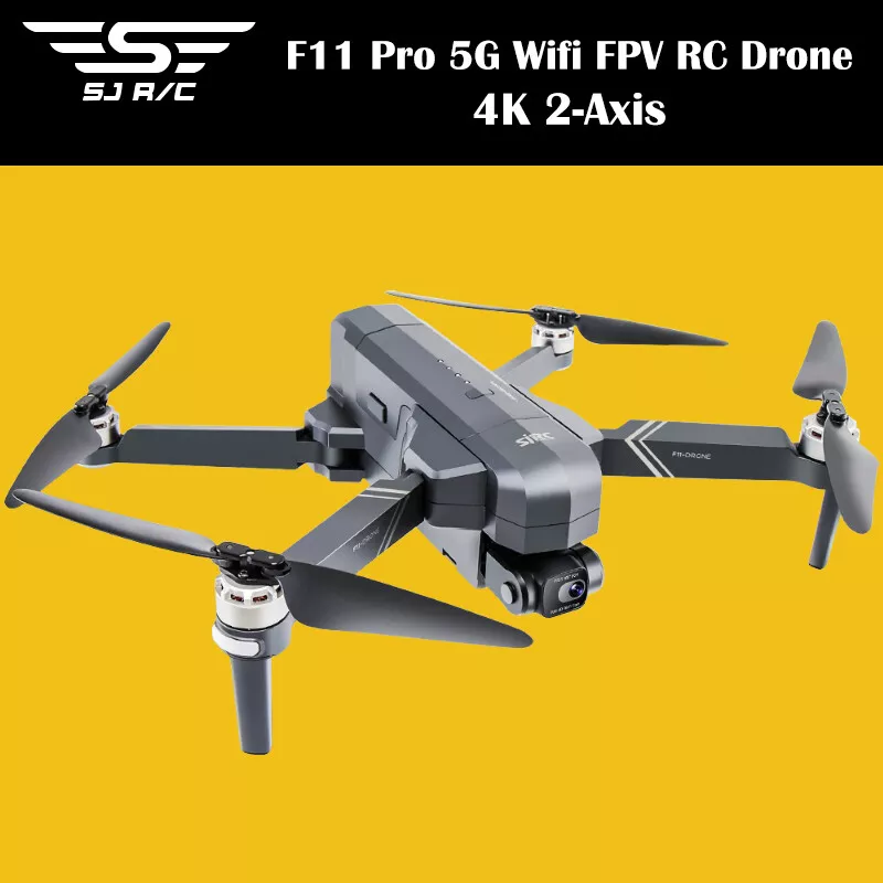 GoolRC F11s 4K PRO RC Drone with Camera 4K 2-axis Gimbal 5G Wifi FPV GPS  Quadcopter 3000m Control Distance with Storage Bag RC Drone