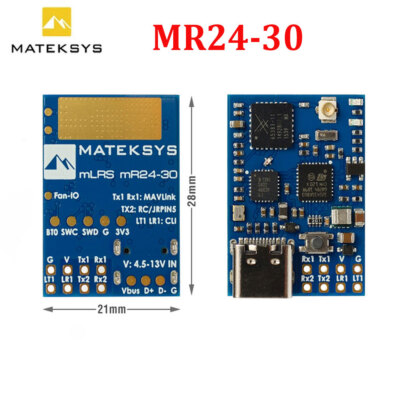 MATEK MR24-30-TX MLRS MAVLINK 2.4GHZ TX MODULE KIT 2.4G LoRa 30dBm RF Power