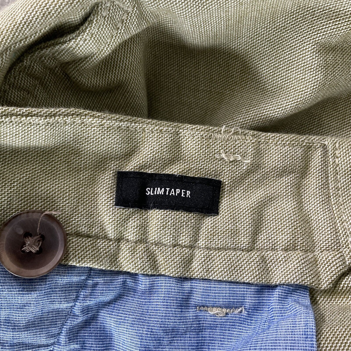 Bonobos Slim Taper Fit Pants Chinos Men's 36x30 Light Green Bonobos Slim Taper Fit Pants Chinos Men's 36x30 Light Green