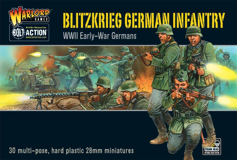 Thumbnail - Blitzkrieg German Infantry, Deutschland, Bolt Action Ww2, Warlord