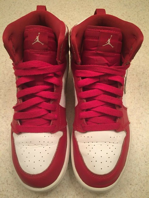 red white silver jordan 1