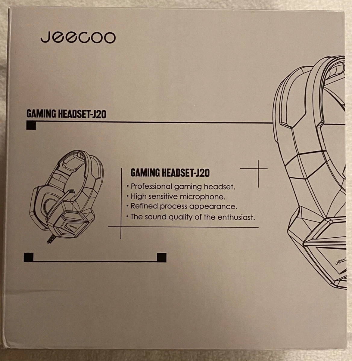 Jeecoo J20 Wired Gaming Headset with Microphone eBay