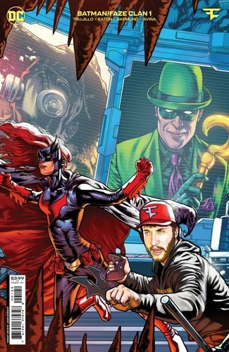 Batman / Faze Clan #1 (DC, 2022, Cover B Jason Badower Connecting 1 Batwoman)