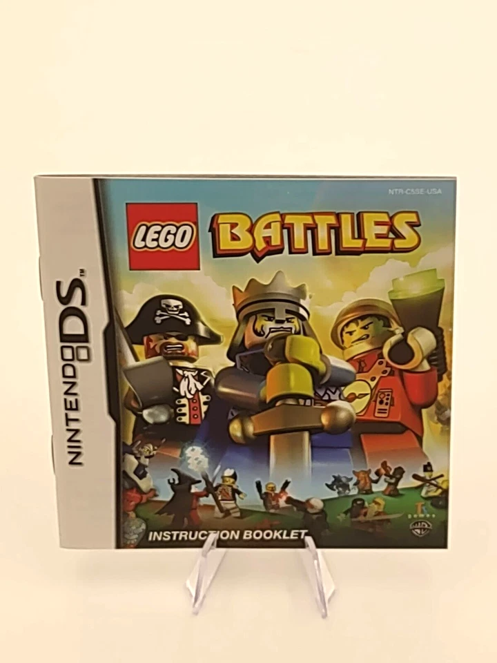 LEGO Battles by Warner Bros. for Nintendo DS CIB complete manual included (2009) - Image 3 of 4