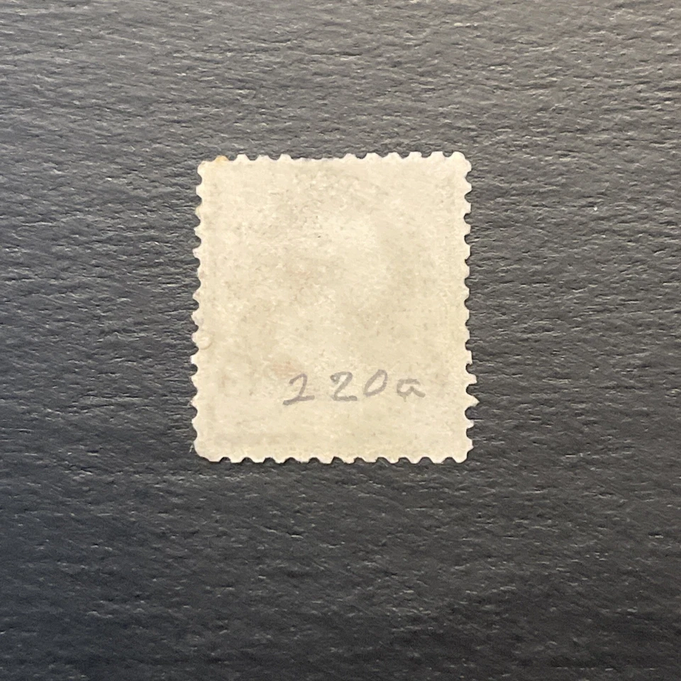 US Stamps - Scott #220a…USED Ng Cap on Left- 2….-2c Wash. - Image 2 of 2