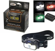 Headlamp Carp Night Fishing Profiler 330L Rechargeable Headtorch NGT Bivvy Light