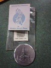 Vintage 1989A Wendell August Aluminum Christmas Ornament w/ Papers IOB