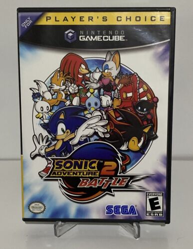 Nintendo Gamecube Sega Sonic Adventure 2 Battle No Manual Tested And Working - Picture 1 of 4
