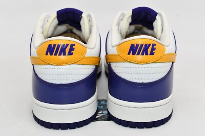 靴 NIKE DUNK LOW LA LAKERS 2004 309431 751 2004 NIKE DUNK LOW LOS ANGELES LA LAKERS 309431-751 SB 11